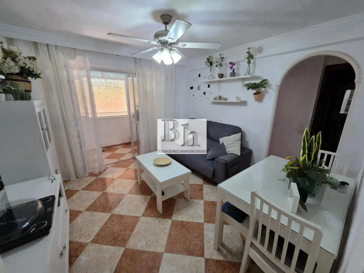 Sala de estar de Piso en venta en Málaga con Aire acondicionado