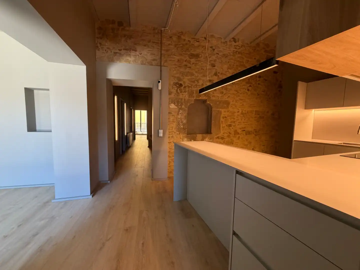 Kitchen of Flat for rent in La Bisbal d'Empordà  with Air Conditioner, Heating and Private garden
