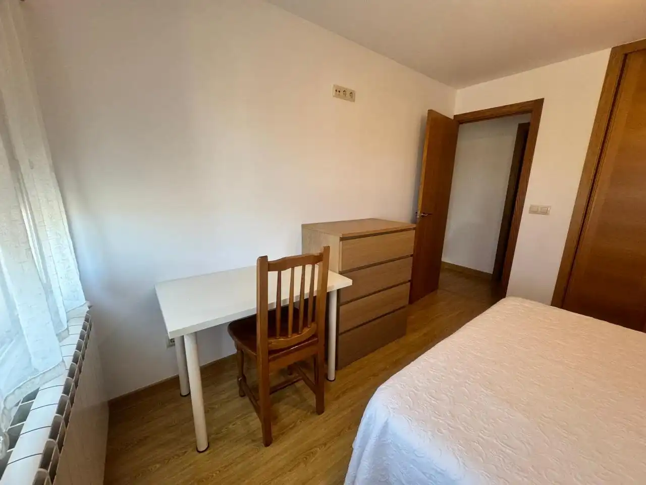 Bedroom of Flat for rent in A Coruña Capital   with Heating and Furnished