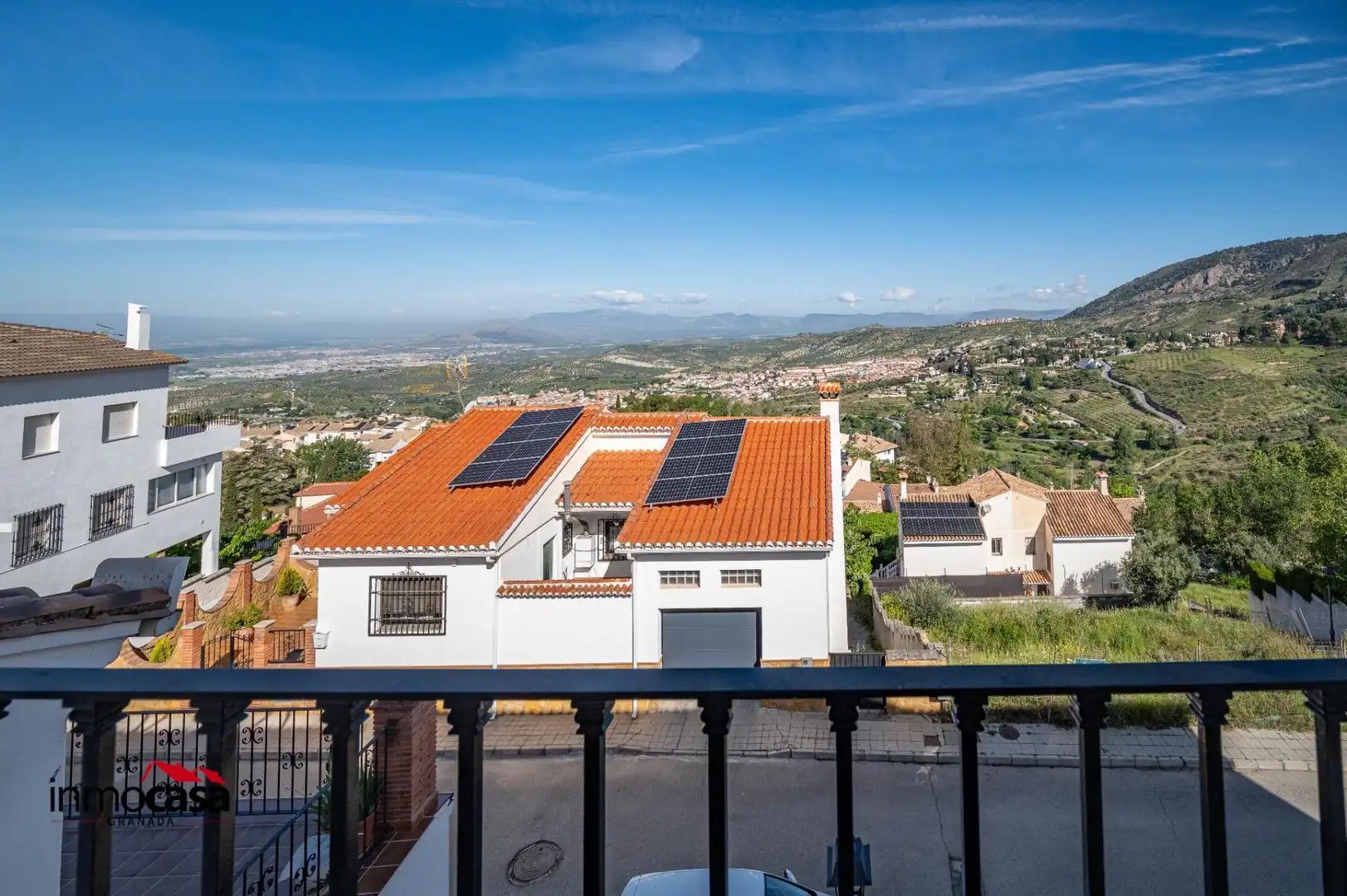 Vista exterior de Casa o chalet en venta en Víznar con Calefacción, Jardín privado y Terraza