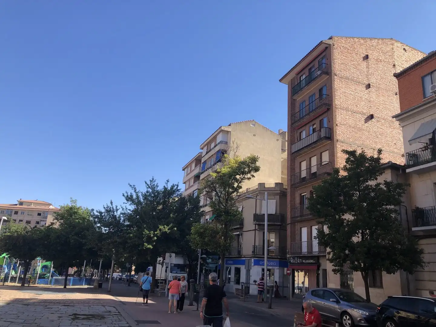 Vista exterior de Pis en venda en Segovia amb Calefacció i Balcó