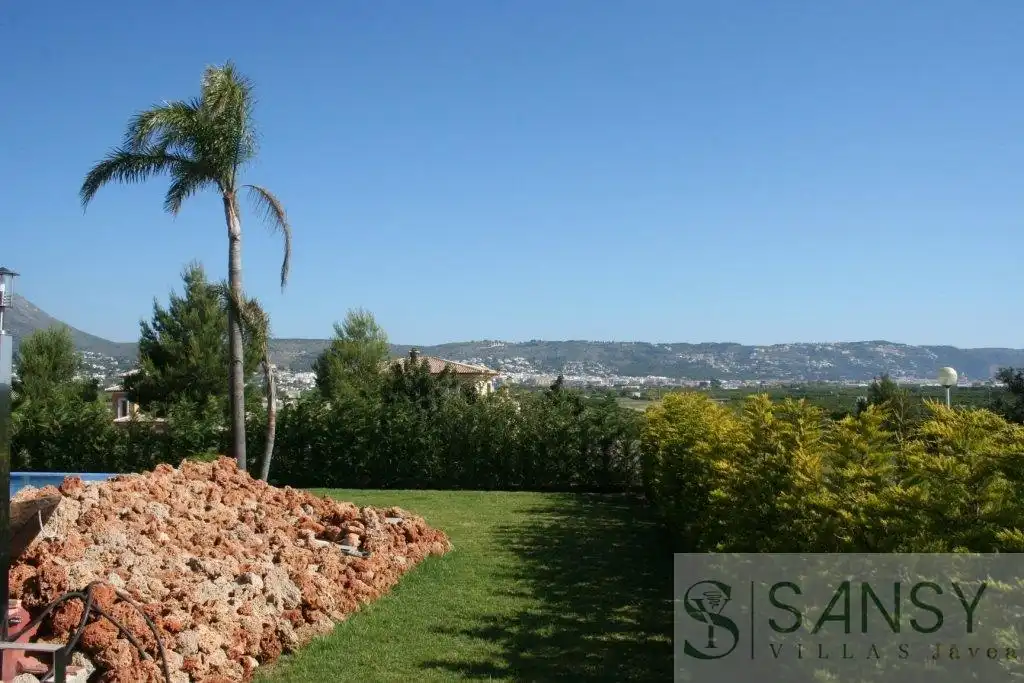 Garden of Houses for sale in Jávea / Xàbia  with Air Conditioner, Heating and Storage room