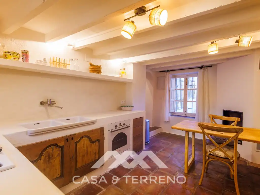 Kitchen of Houses for sale in Comares  with Air Conditioner, Private garden and Terrace
