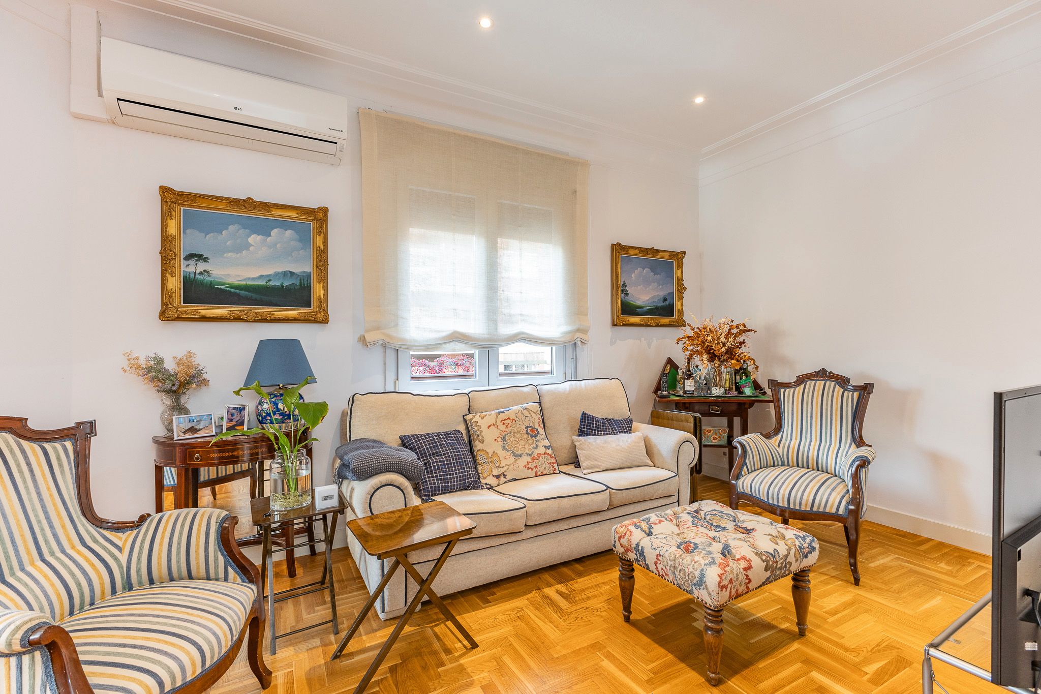 Sala d'estar de Pis en venda en  Barcelona Capital amb Calefacció