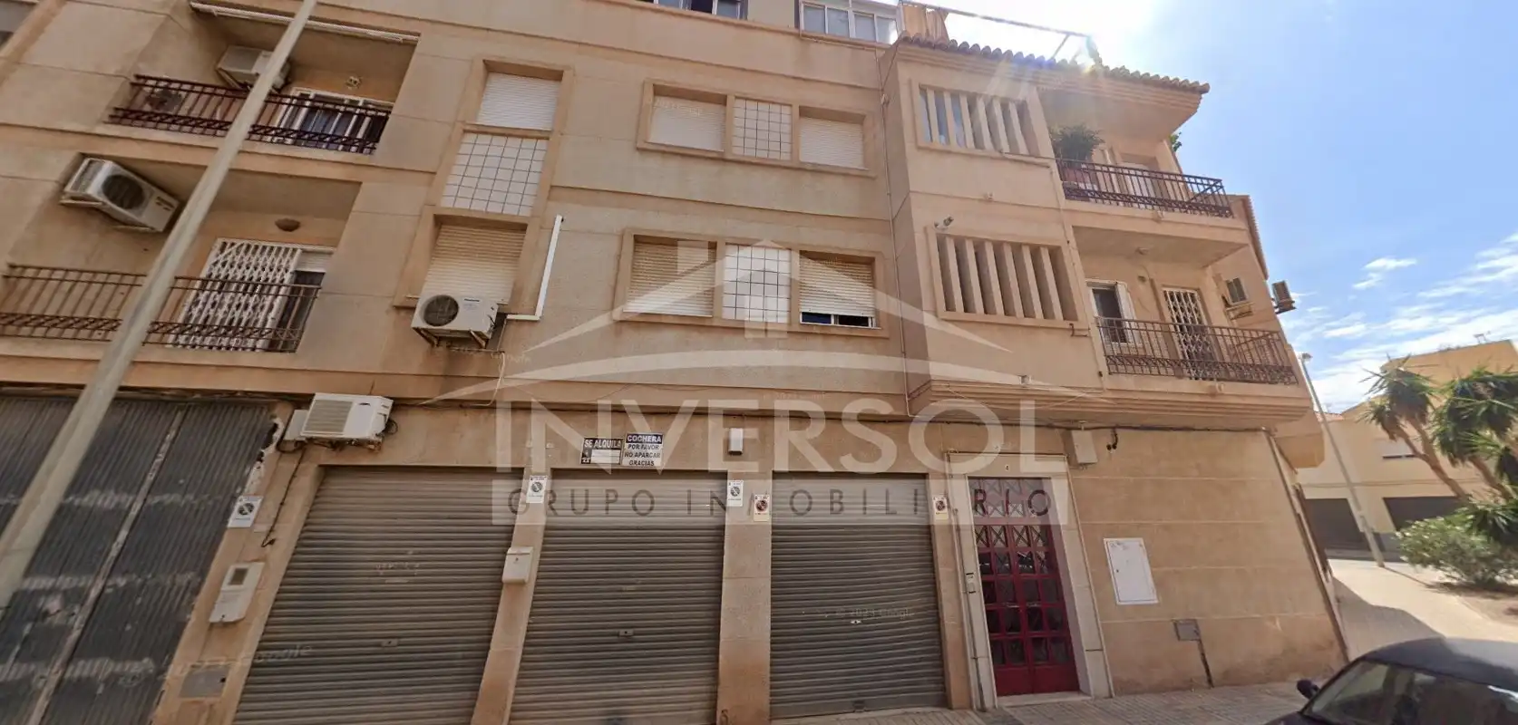Vista exterior de Àtic en venda en El Ejido