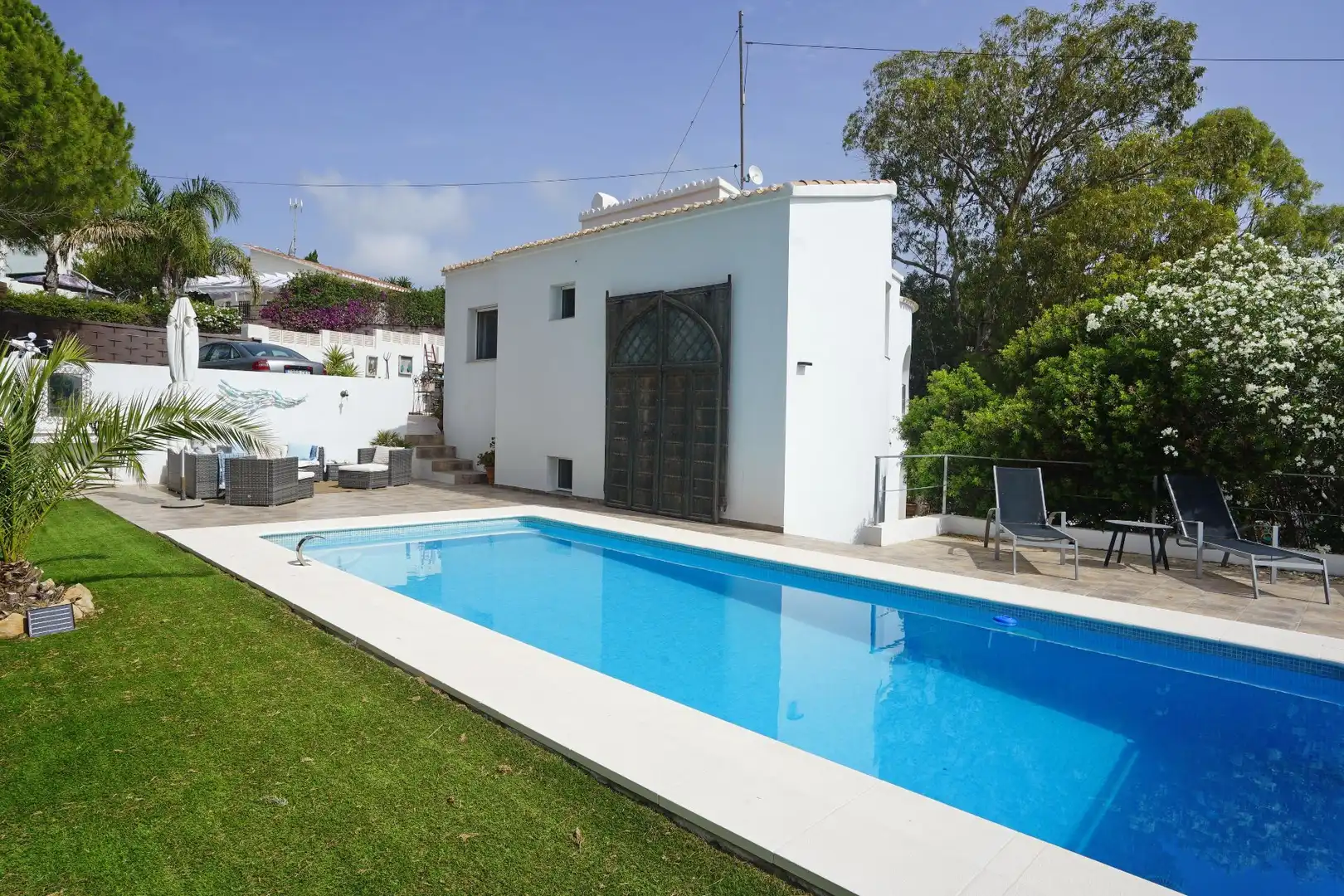 Swimming pool of Houses for sale in Dénia  with Air Conditioner, Heating and Private garden