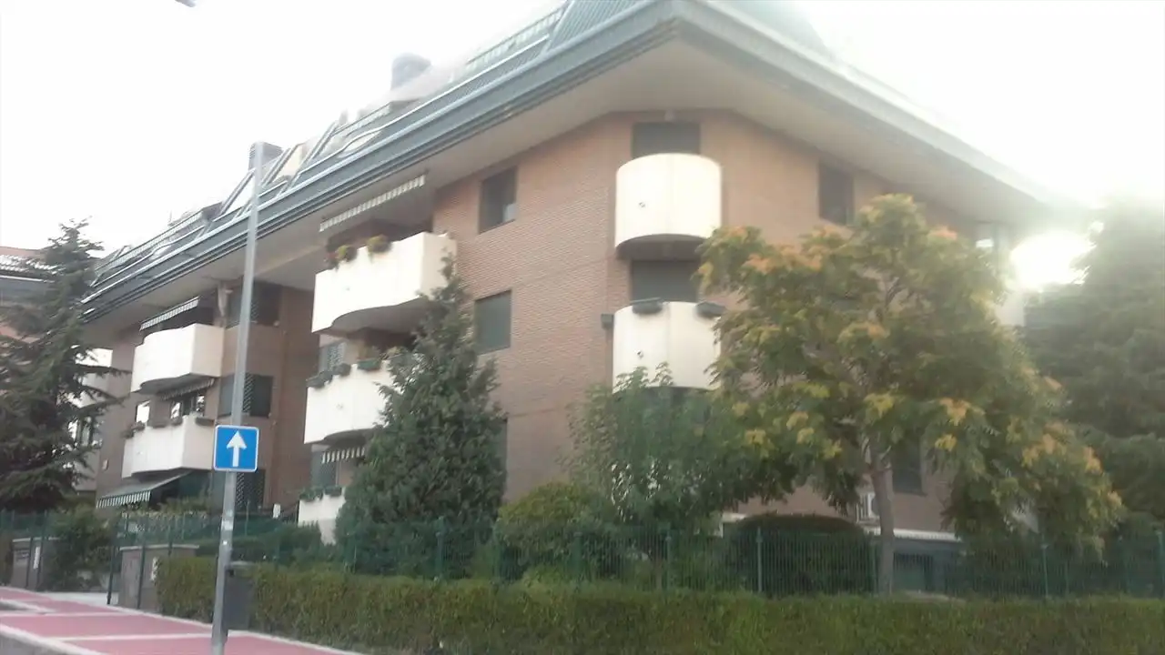 Exterior view of Flat for sale in Collado Villalba  with Terrace and Community pool