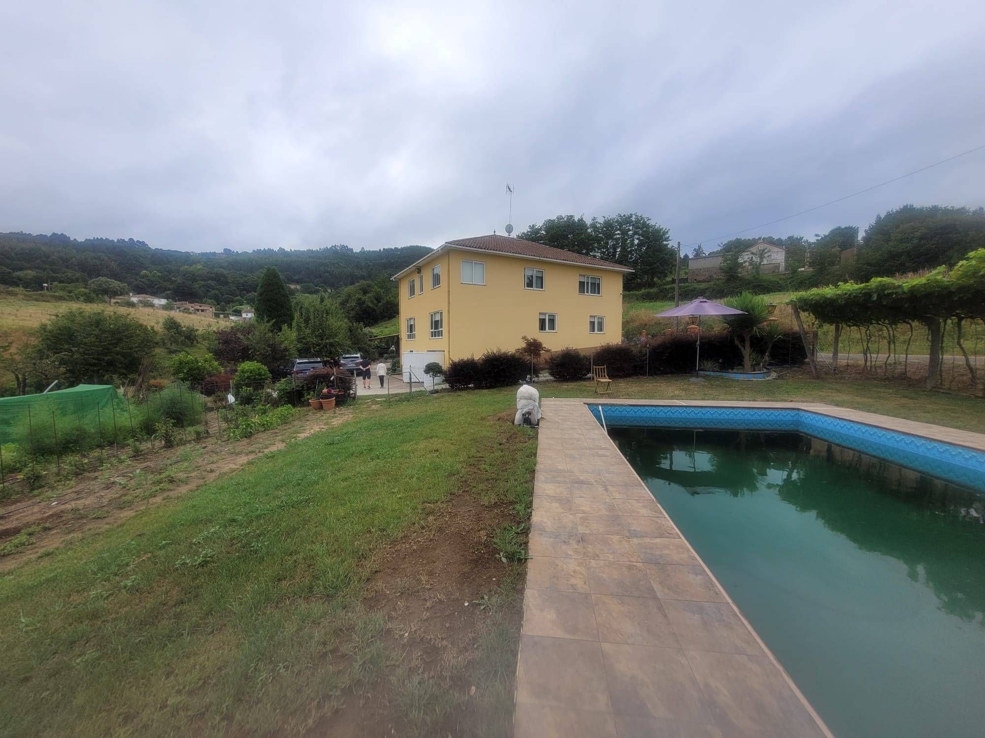 Swimming pool of House or chalet for sale in A Estrada   with Private garden, Storage room and Swimming Pool