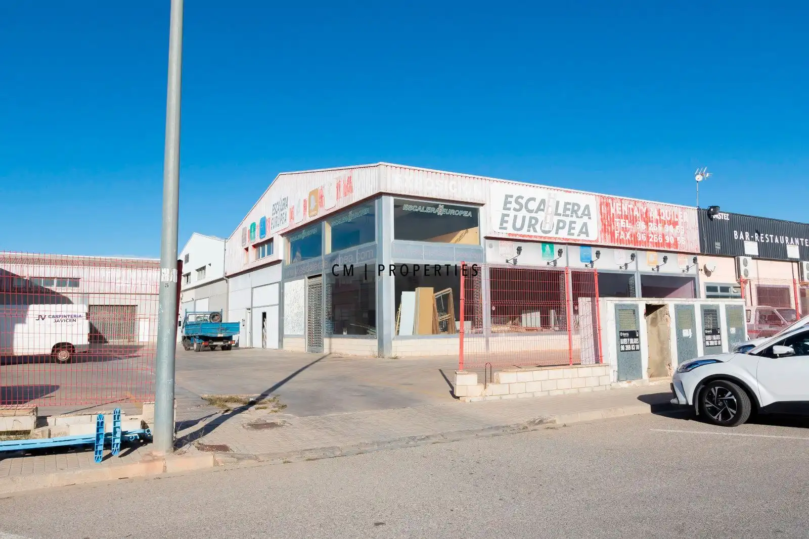 Vista exterior de Nave industrial en venta en Canet d'En Berenguer