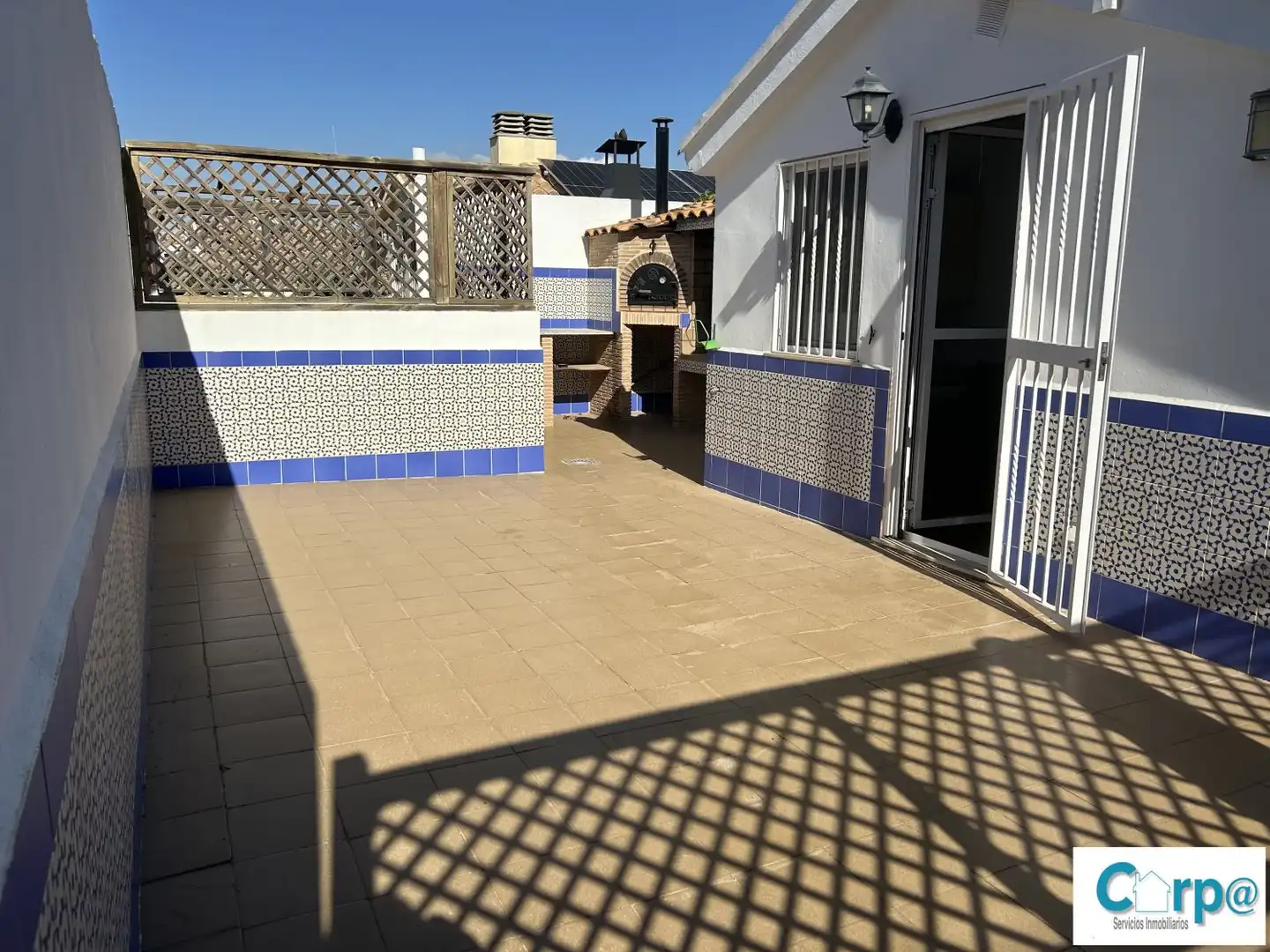Terrace of Houses for rent in Tavernes Blanques  with Air Conditioner, Heating and Parquet flooring