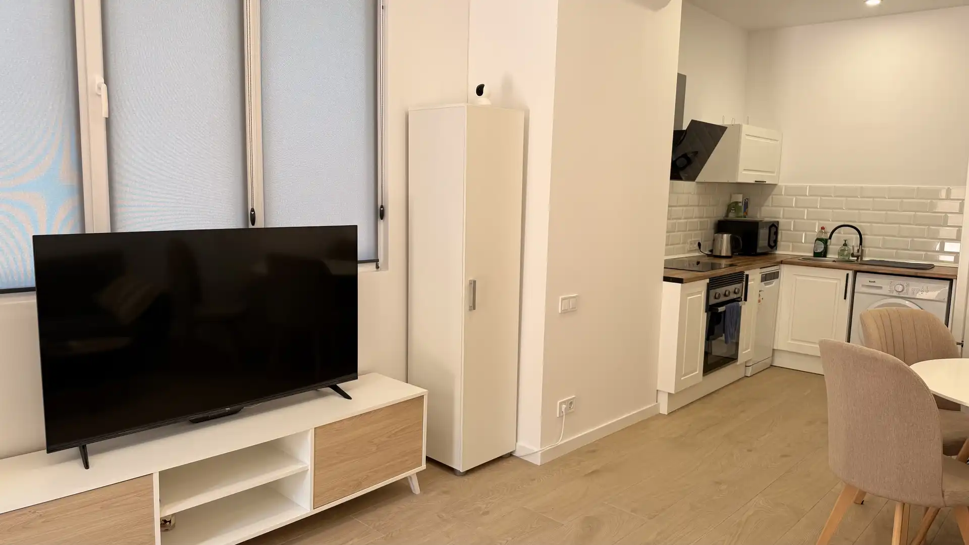 Sala d'estar de Apartament en venda en Benidorm amb Aire condicionat, Calefacció i Jardí privat