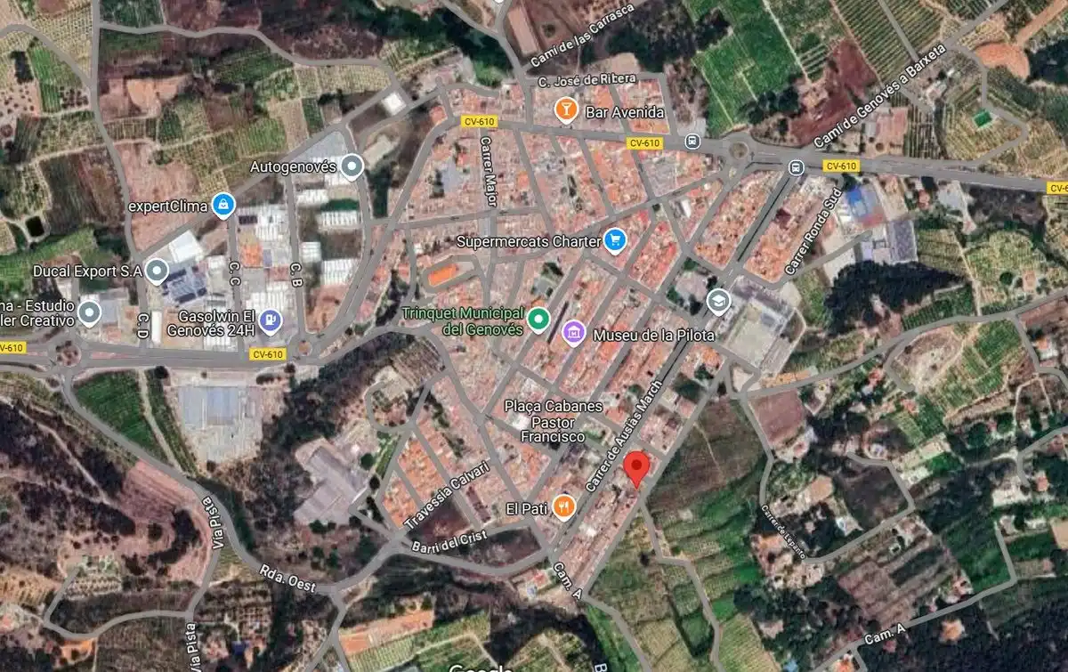 Vista exterior de Residencial en venta en El Genovés
