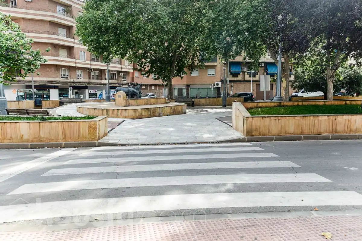 Vista exterior de Pis en venda en Puertollano amb Aire condicionat, Terrassa i Moblat