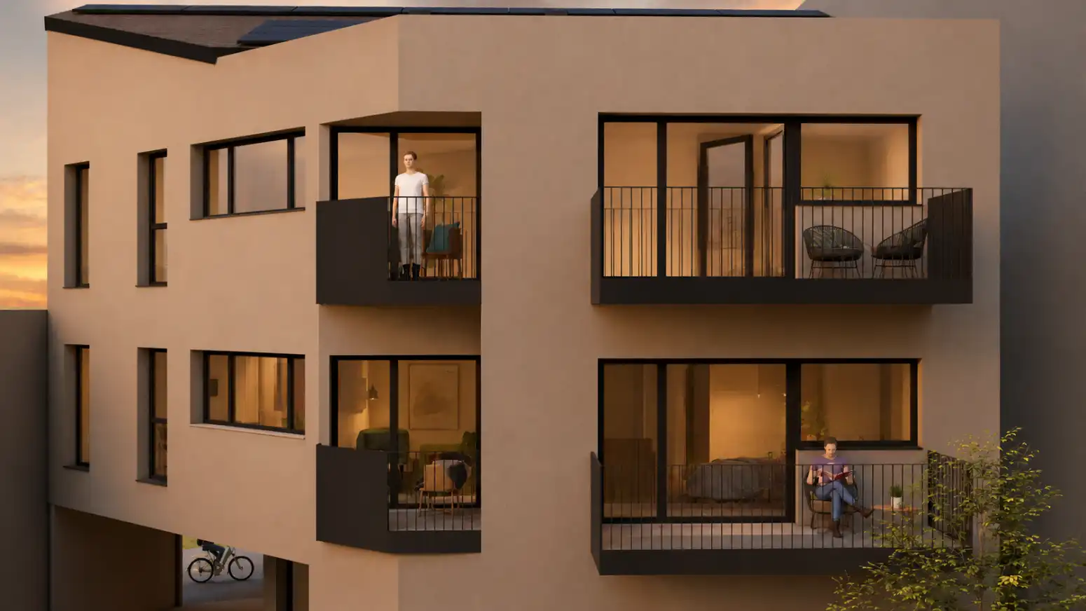 Balcony of Flat for sale in Centelles  with Heating and Balcony