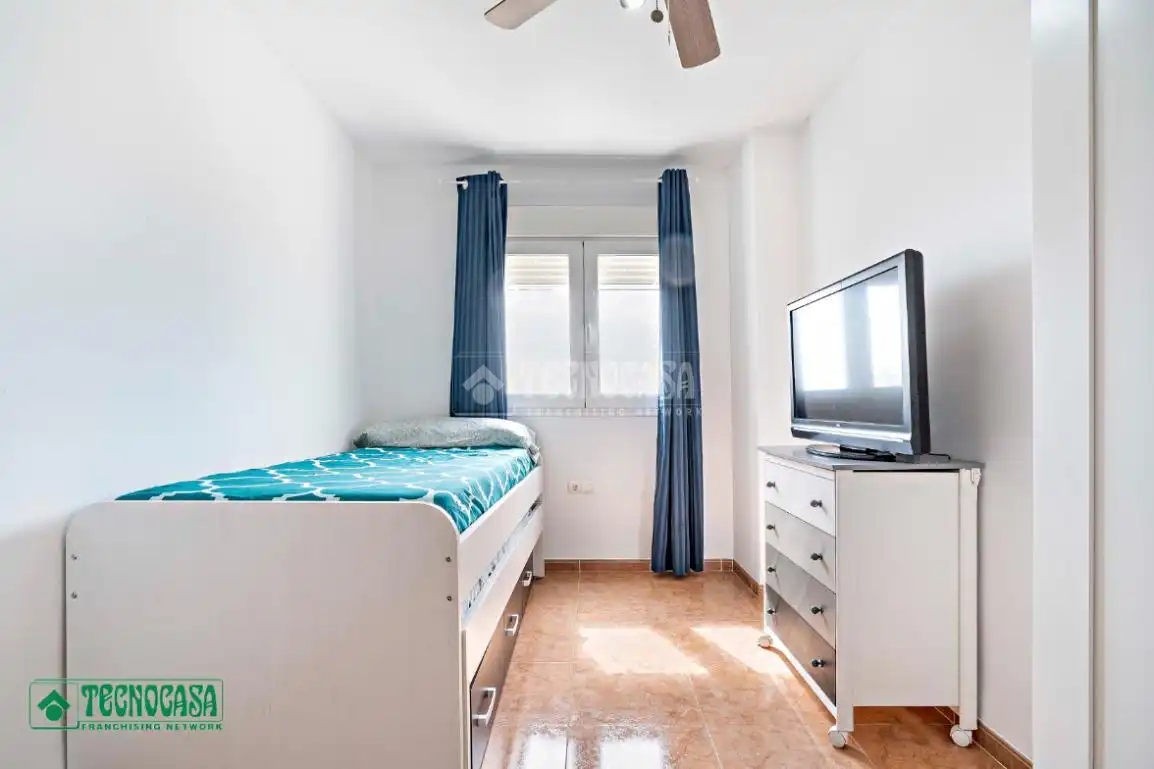 Schlafzimmer von Dachboden zum Verkauf in El Ejido mit Klimaanlage, Heizung und Terrasse