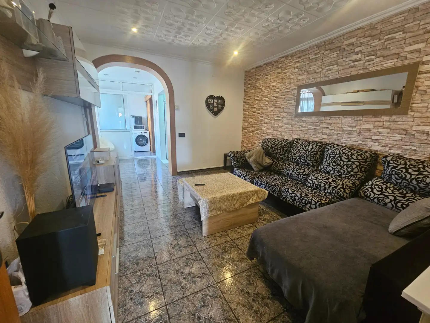 Living room of Flat for sale in Sabadell  with Heating and Oven