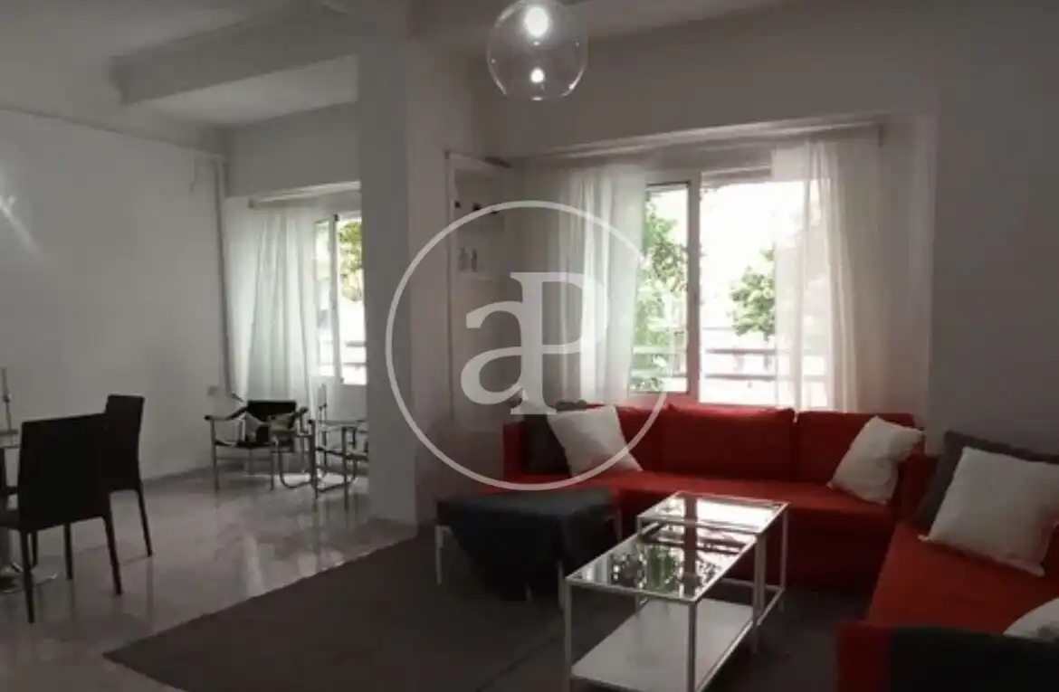 Sala de estar de Piso de alquiler en Valencia con Aire acondicionado, Calefacción y Terraza