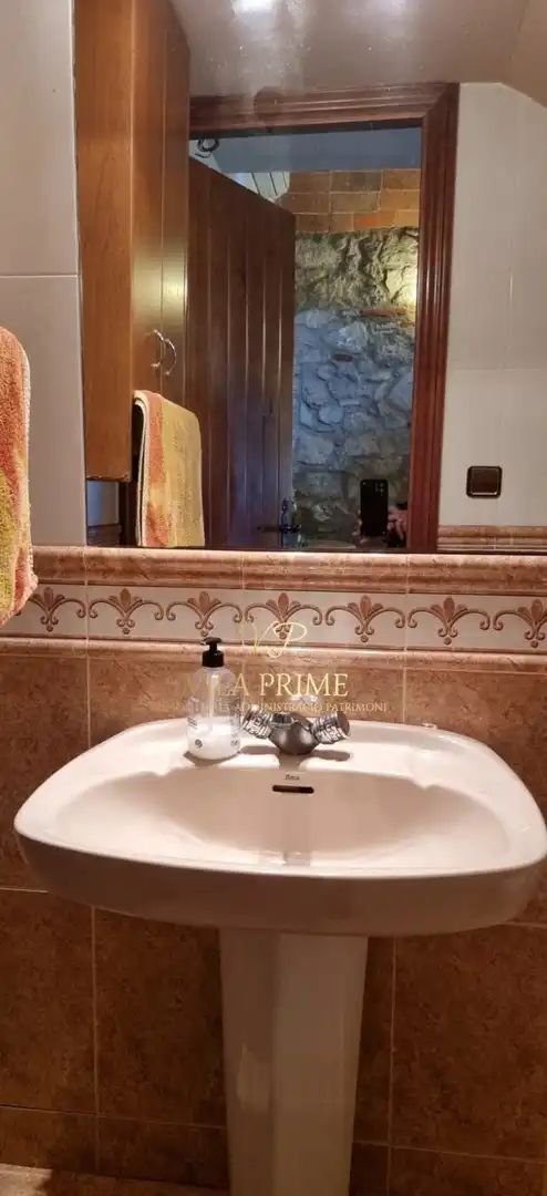 Badezimmer von Country house zum Verkauf in Mataró mit Klimaanlage, Heizung und Privatgarten