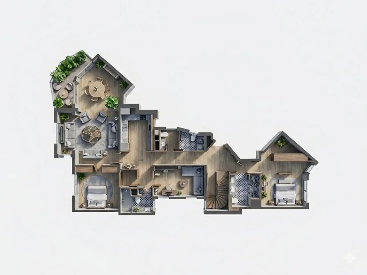 Flat for sale in Barcelona  with Air Conditioner, Heating and Parquet flooring