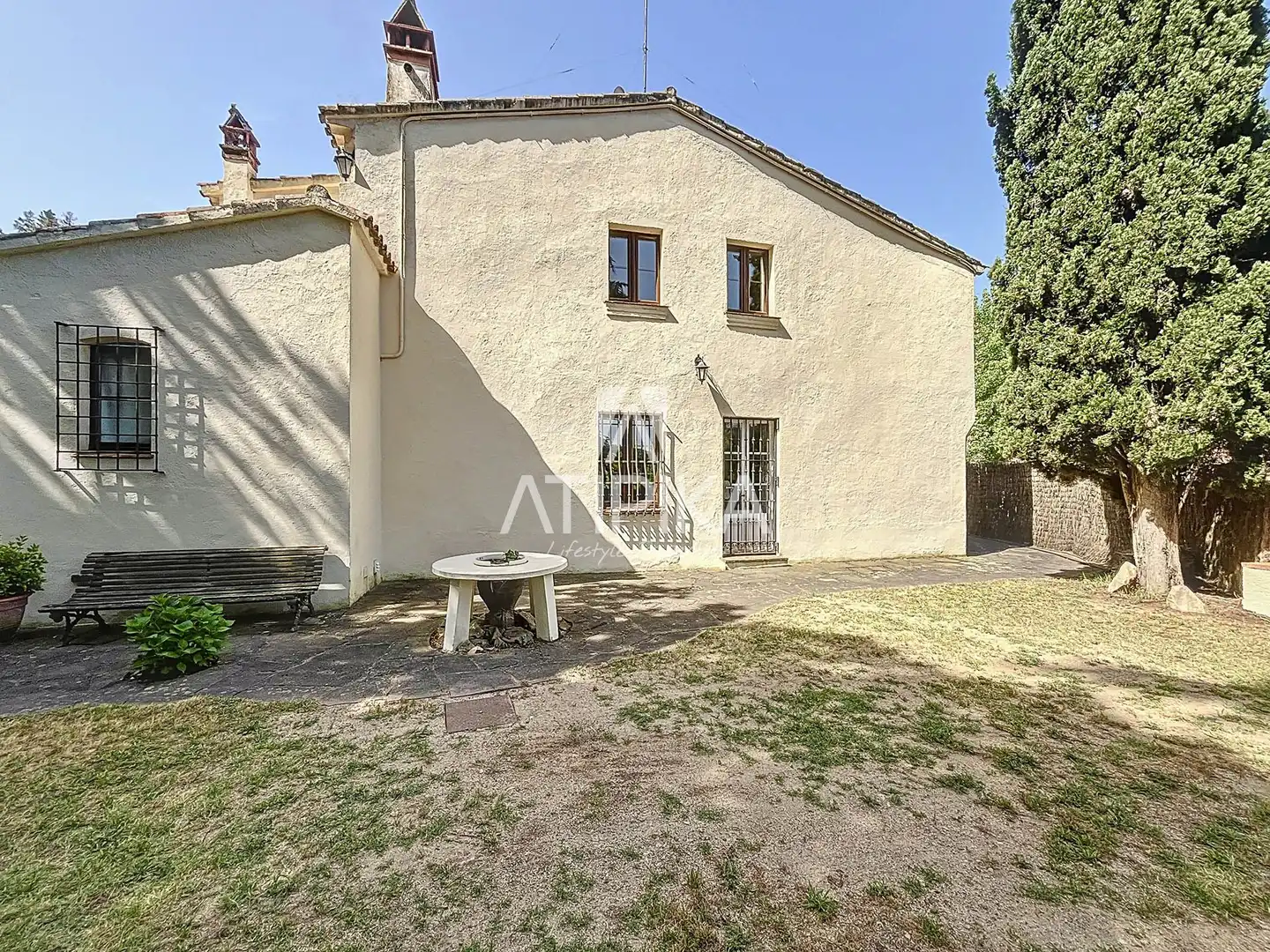 Jardín de Finca rústica en venta en Vallgorguina con Calefacción, Parquet y Trastero