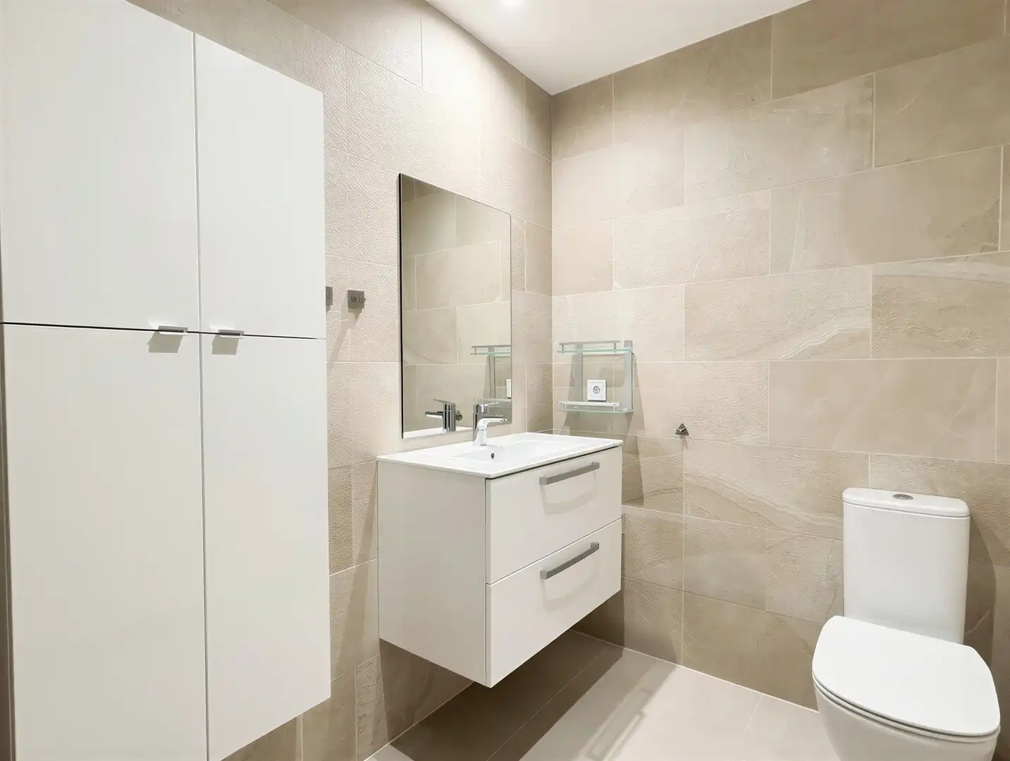 Bany de Apartament en venda en  Palma de Mallorca amb Aire condicionat, Traster i Piscina