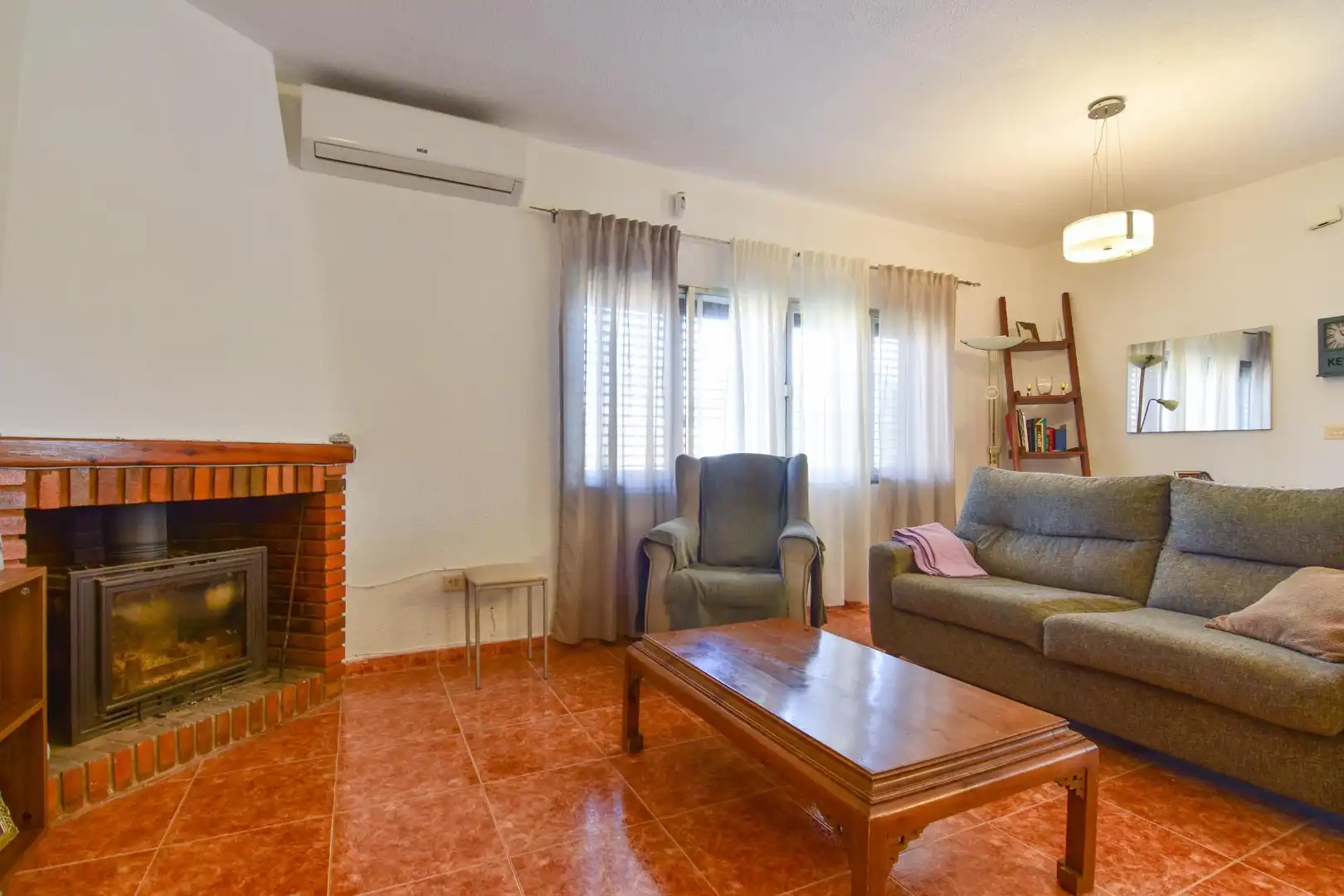 Sala de estar de Casa o chalet en venta en Benifaió con Aire acondicionado, Jardín privado y Terraza
