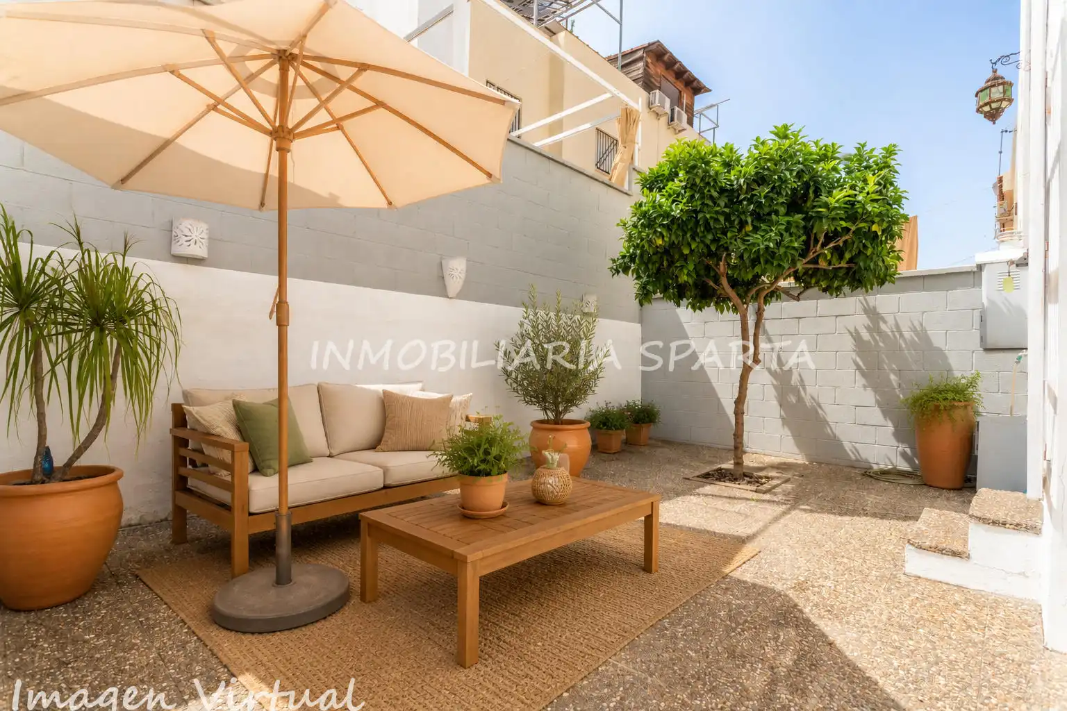Terrace of Detached homes for sale in Bollullos de la Mitación  with Air Conditioner, Terrace and Oven