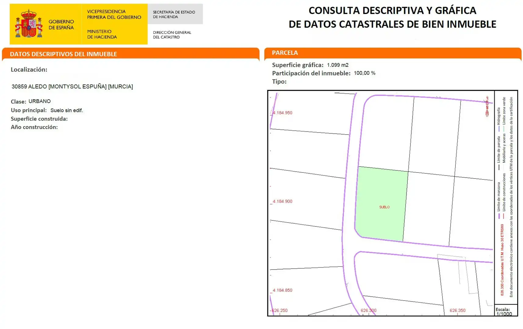 Residential land for sale in Aledo, imagen 3