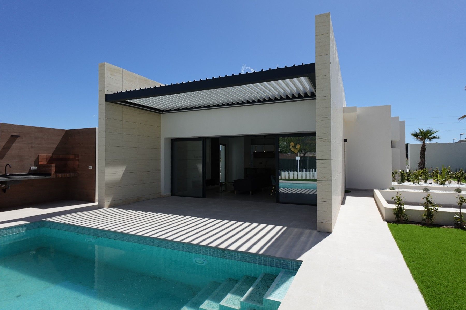 Swimming pool of House or chalet for sale in Polop  with Air Conditioner, Heating and Private garden