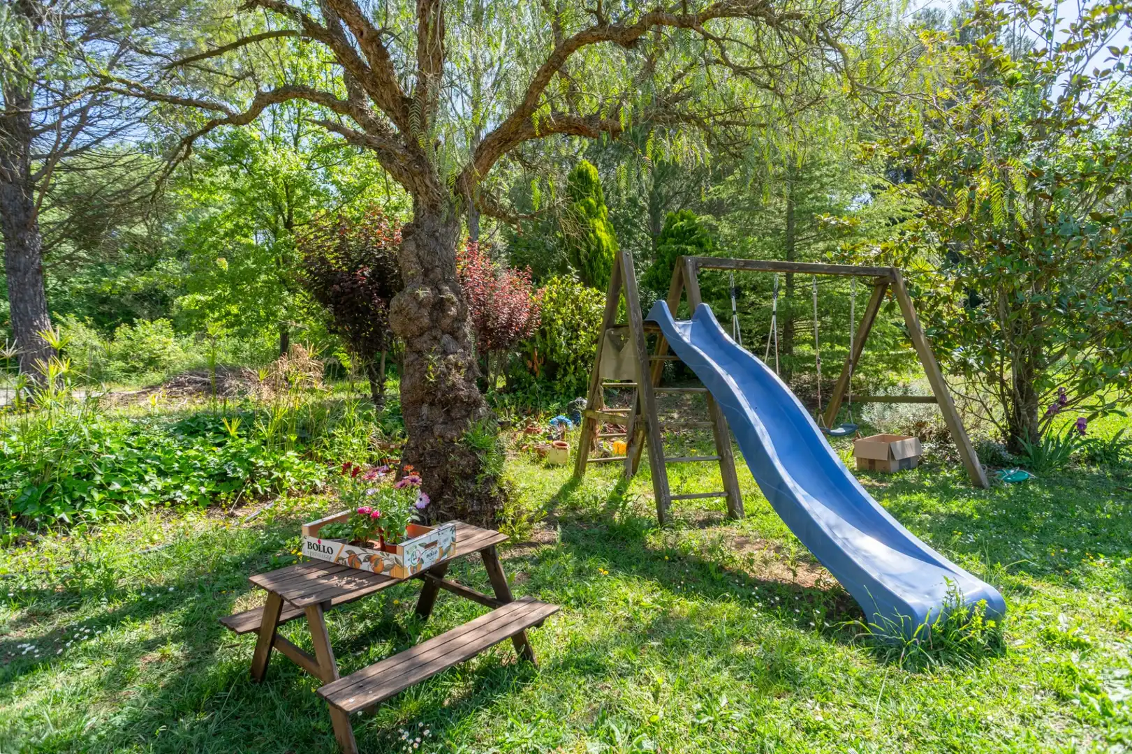 Garden of Houses for sale in Vilademuls  with Air Conditioner, Heating and Terrace