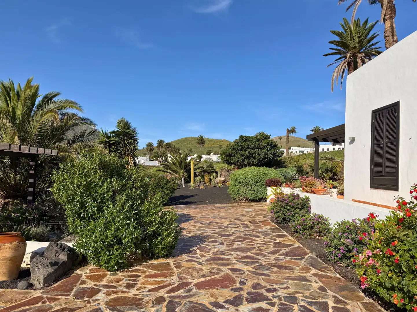 Jardín de Casa o chalet en venta en Haría con Jardín privado y Amueblado