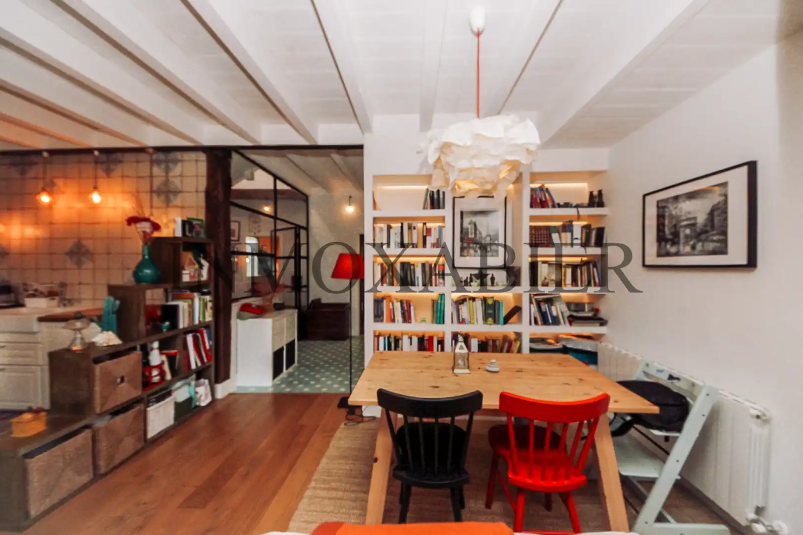 Sala de estar de Dúplex en venta en Bilbao  con Calefacción, Amueblado y Horno