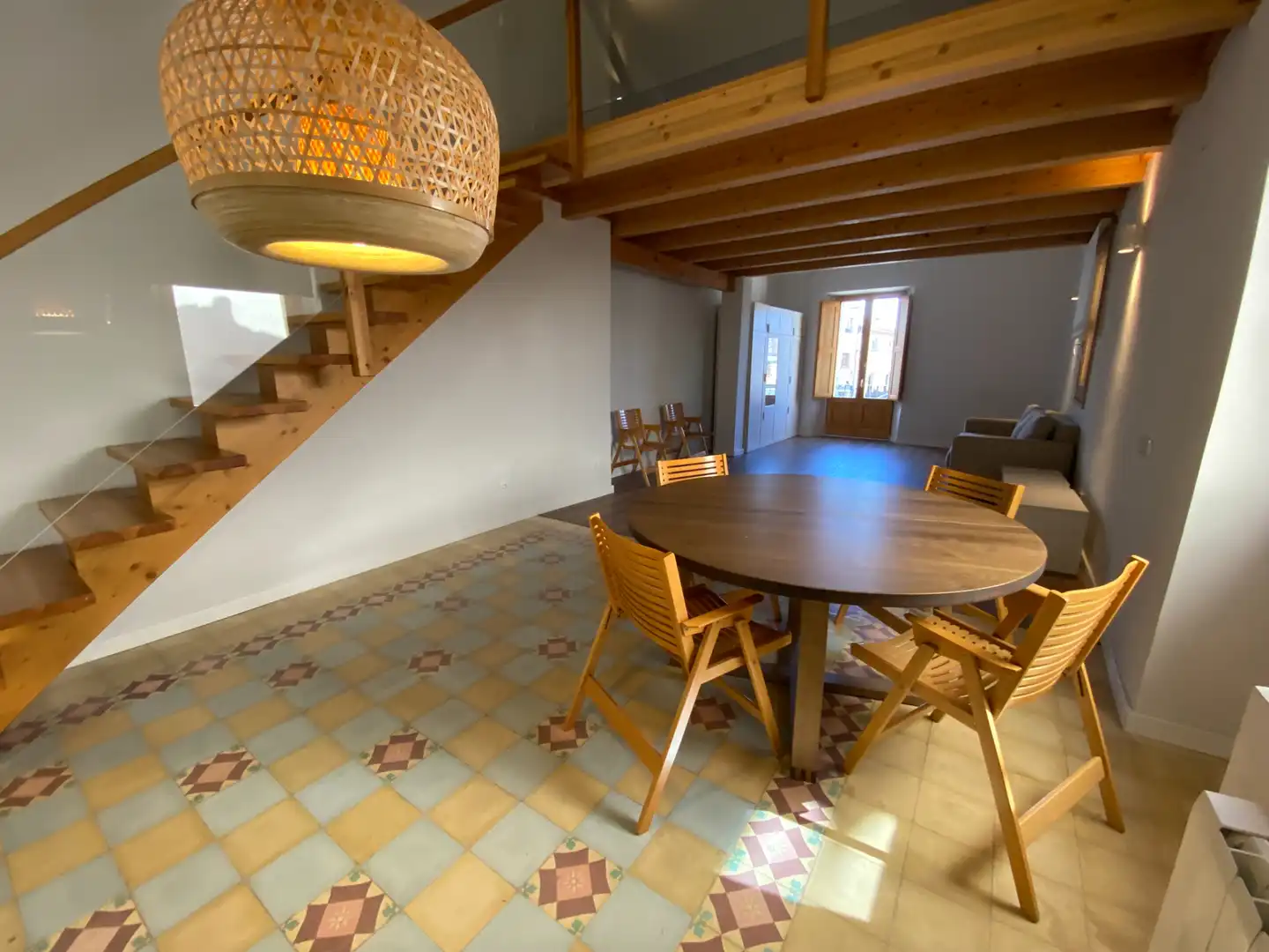 Dining room of Flat for rent in Sant Cugat del Vallès  with Air Conditioner, Furnished and Oven