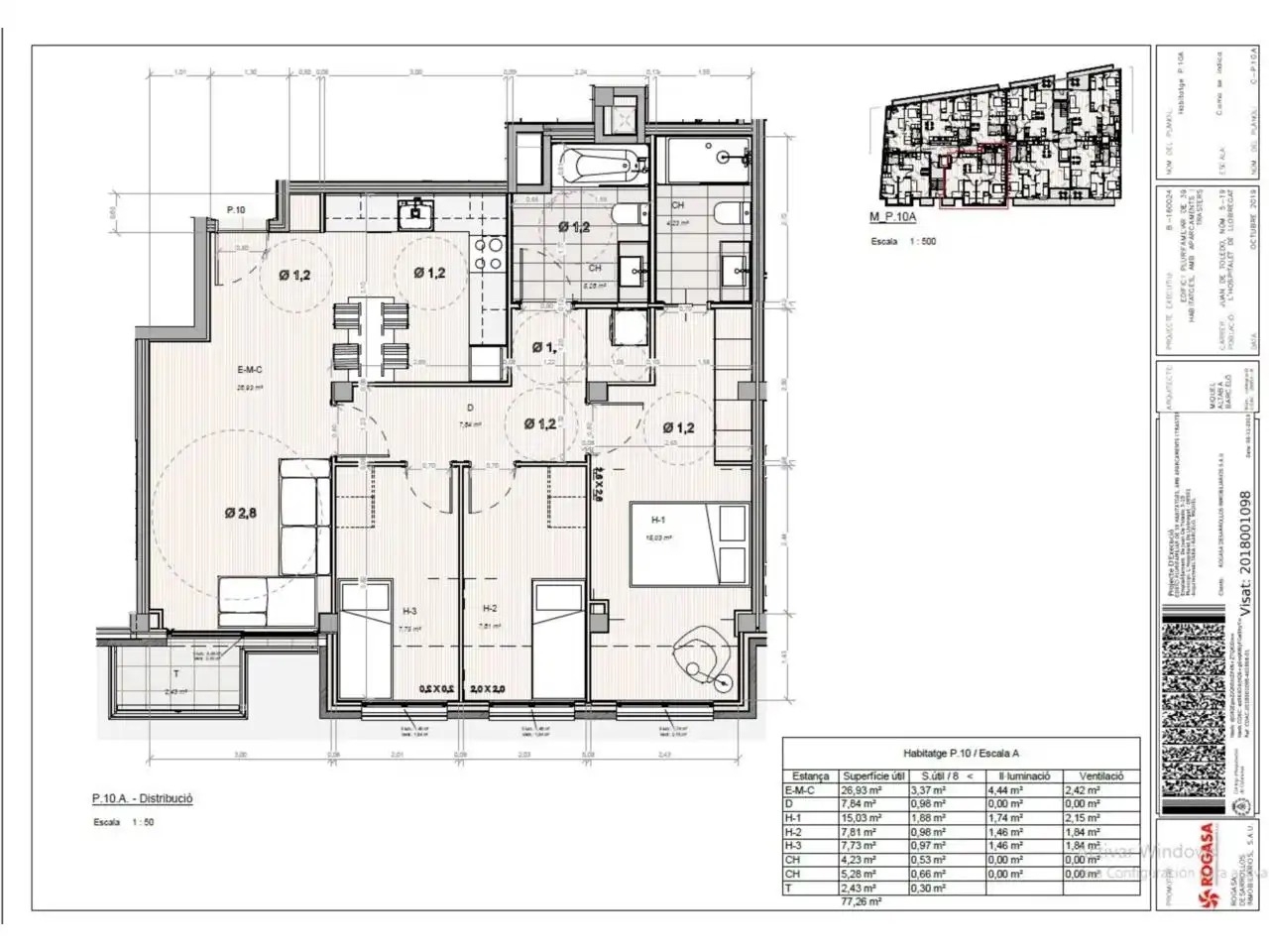 Piso con terraza en venta en Calle JUAN DE TOLEDO, imagen 33