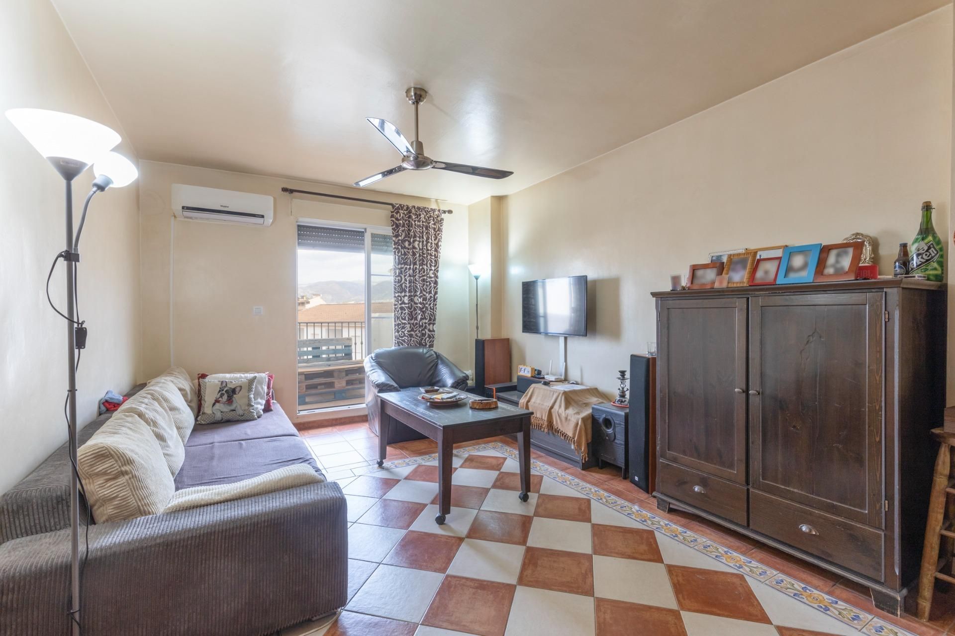 Living room of Attic for sale in Churriana de la Vega  with Air Conditioner and Terrace