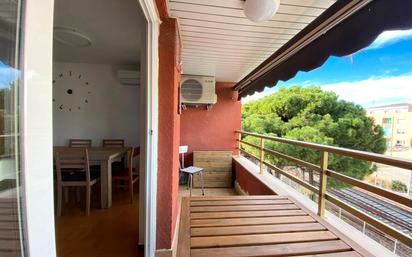 Balcony of Flat for sale in Torredembarra  with Air Conditioner, Terrace and Furnished