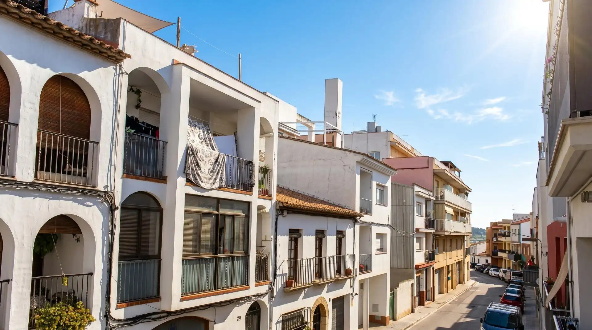 Vista exterior de Piso en venta en Centre