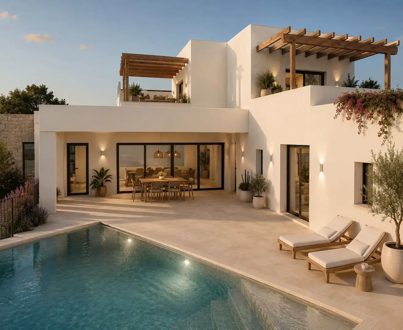 Casa con piscina en venta en Portichol - Balcón al Mar