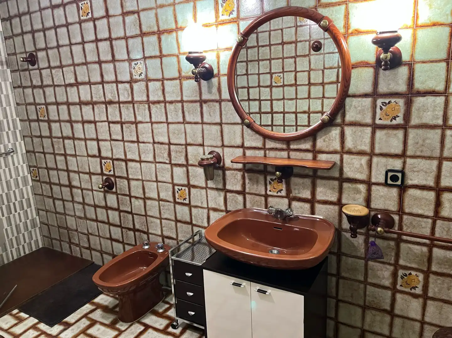 Badezimmer von Dachboden zum Verkauf in Monzón de Campos mit Heizung, Abstellraum und Möbliert