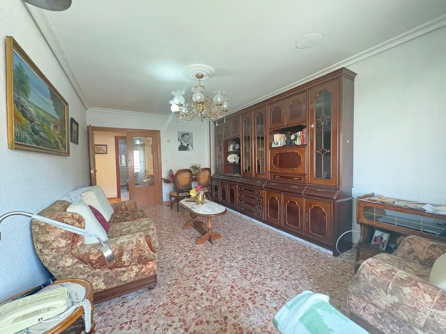 Wohnzimmer von Wohnung zum Verkauf in Arnedo mit Heizung, Abstellraum und Möbliert