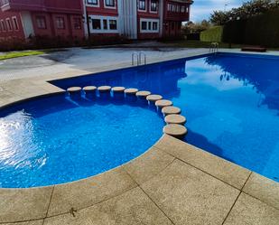 Swimming pool of Duplex for sale in Oleiros  with Parquet flooring, Terrace and Storage room