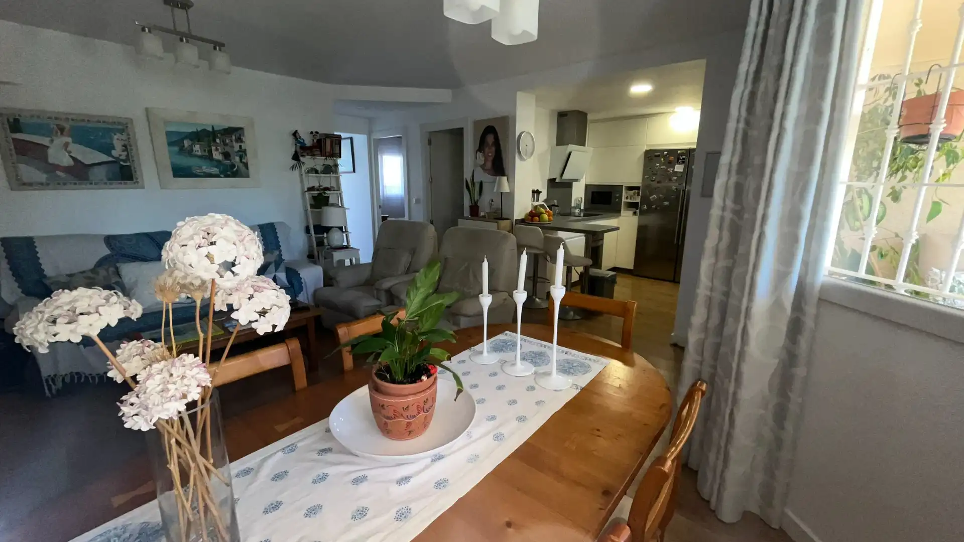 Dining room of Ground floor for sale in Rincón de la Victoria  with Air Conditioner, Heating and Terrace
