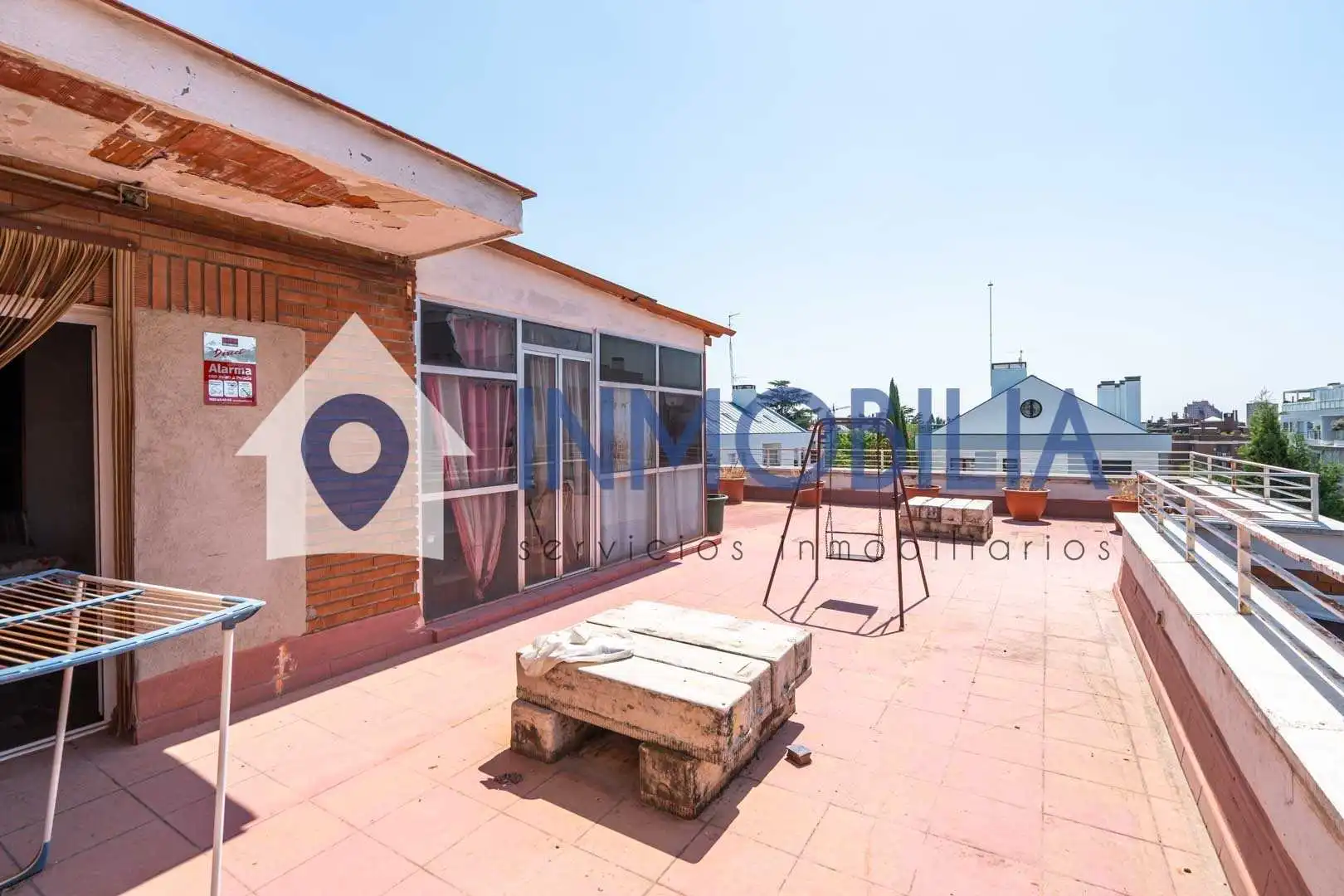 Terraza de Ático en venta en Madrid con Calefacción y Terraza