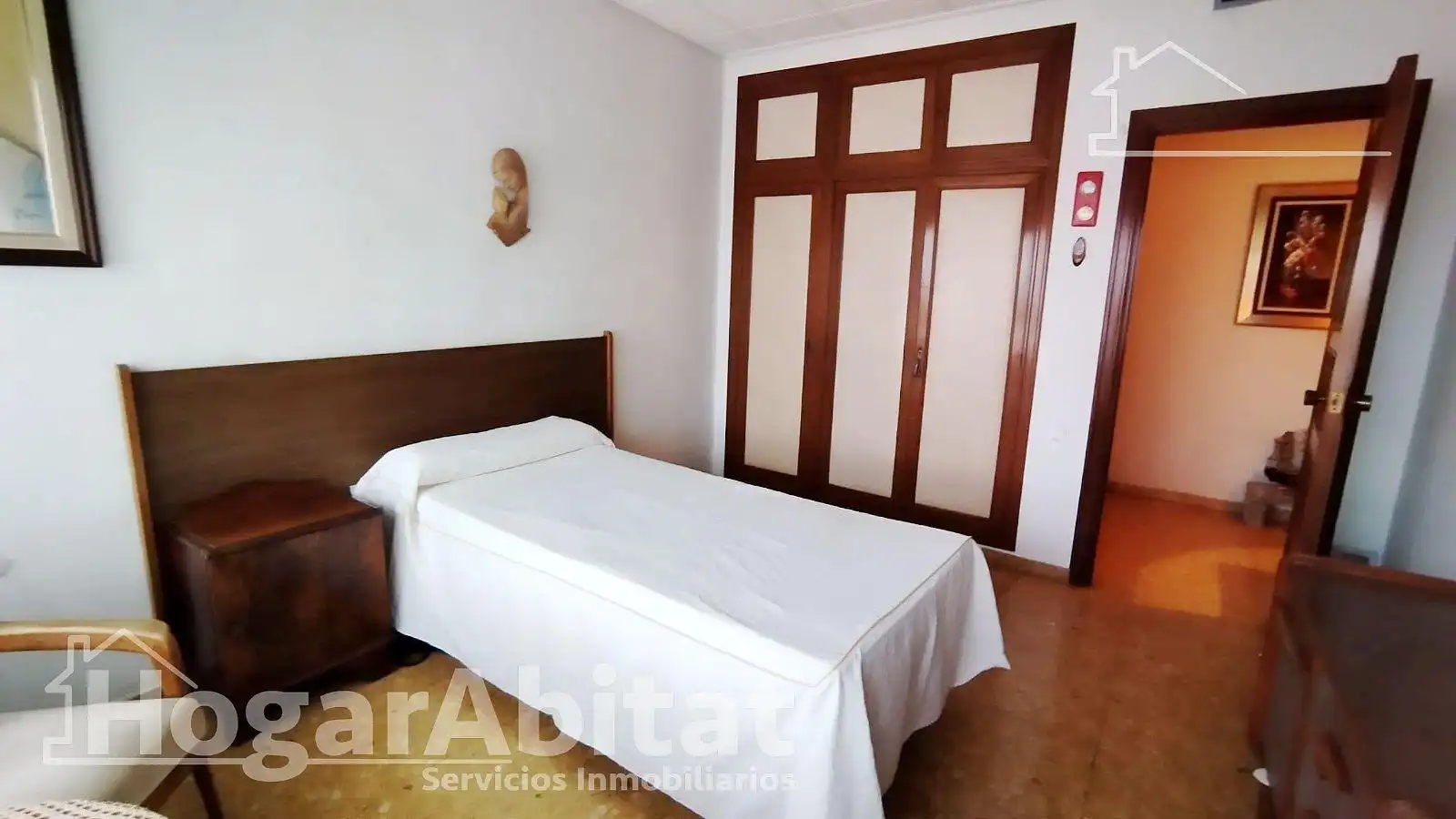 Schlafzimmer von Wohnung zum Verkauf in L'Olleria mit Terrasse und Balkon