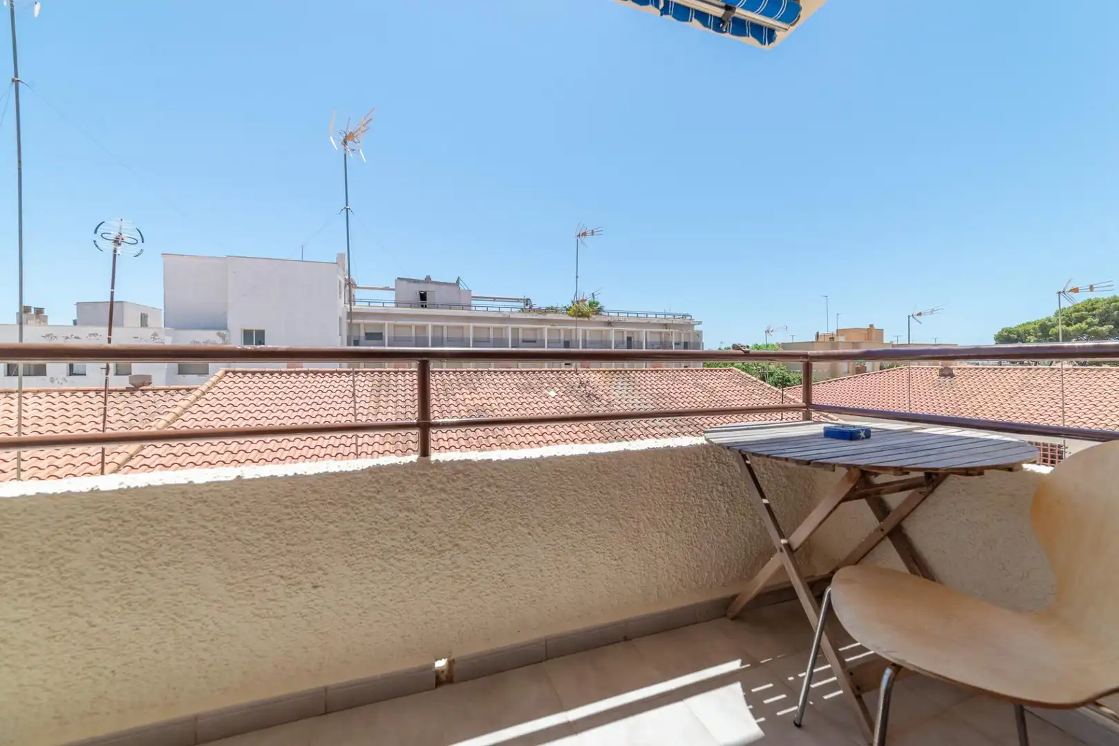 Terrassa de Apartament en venda en San Javier amb Terrassa, Traster i Moblat