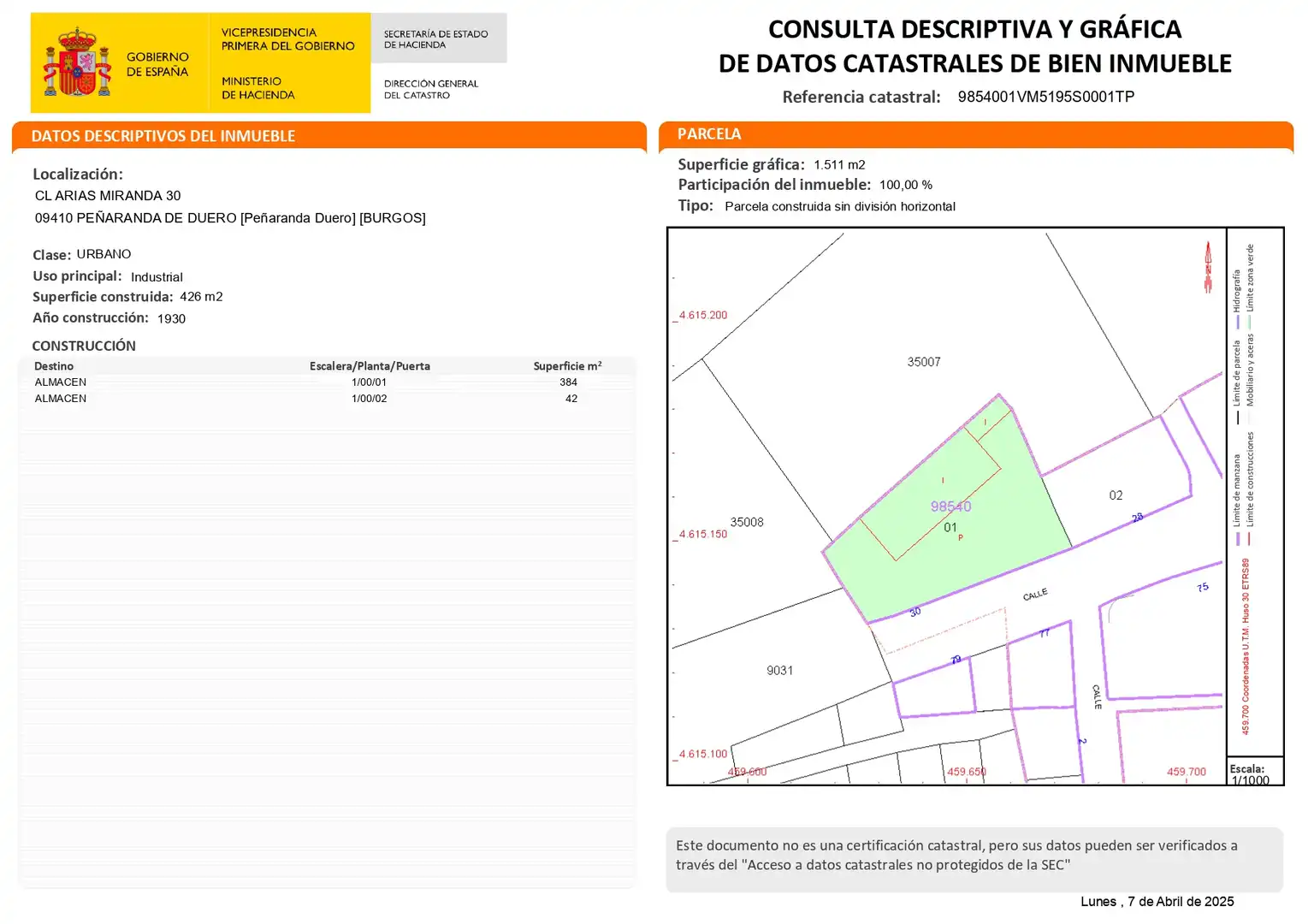 Terreny residencial en venda a Calle Arias de Miranda 30, imagen 21