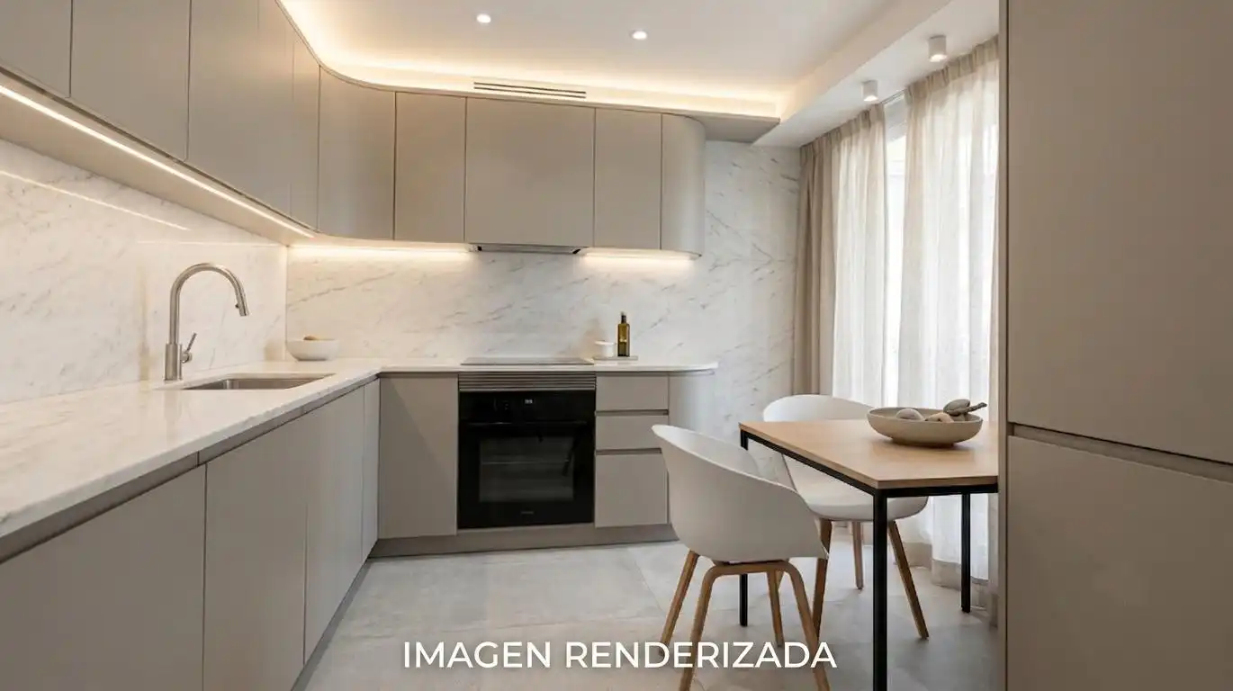 Cuina de Pis en venda en Esplugues de Llobregat amb Calefacció i Balcó