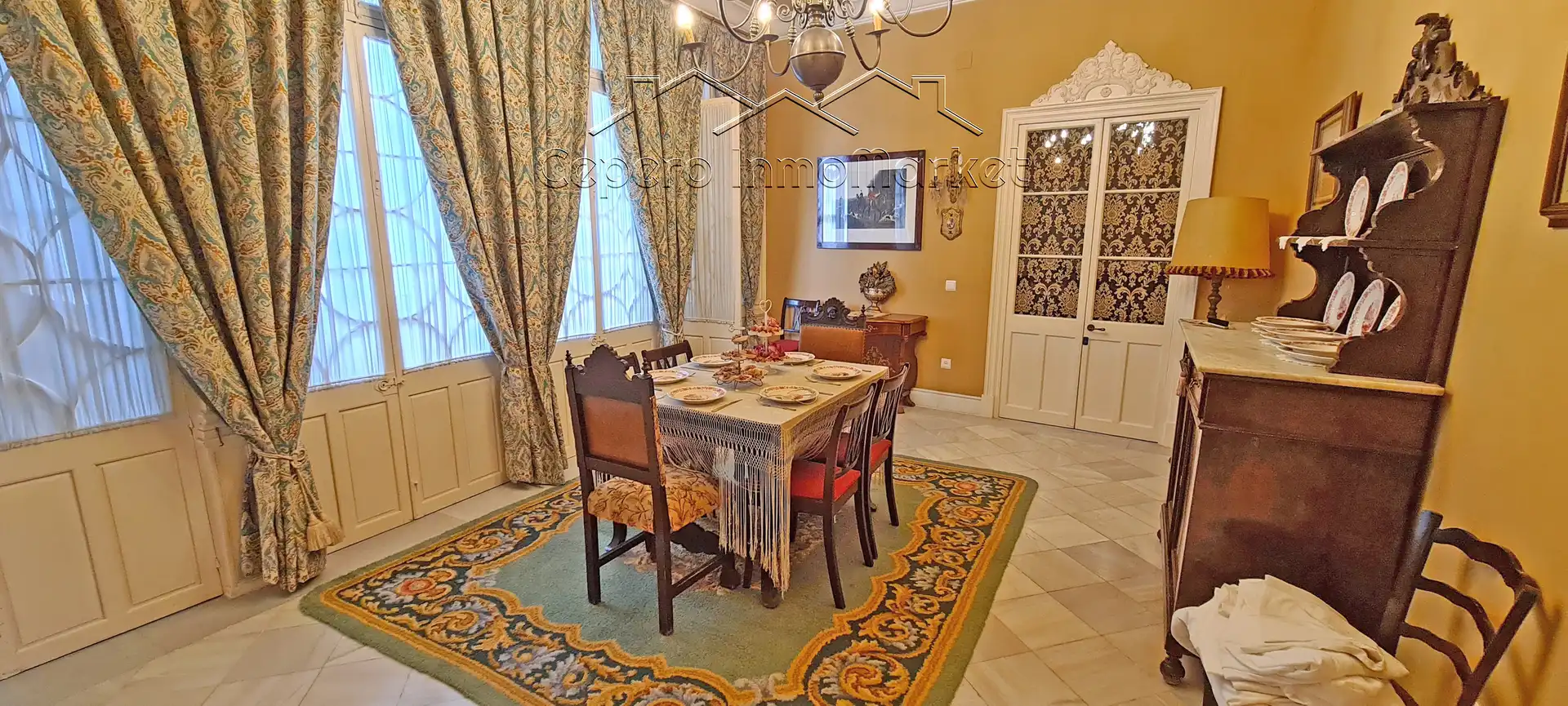 Comedor de Casa o chalet en venta en Jerez de la Frontera con Aire acondicionado, Terraza y Alarma