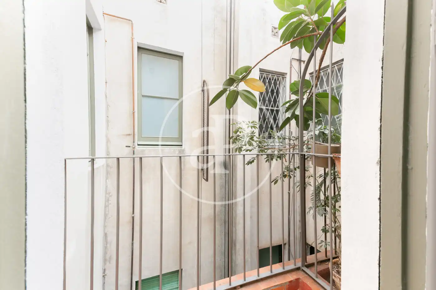 Terraza de Piso de alquiler en Barcelona con Aire acondicionado, Calefacción y Amueblado