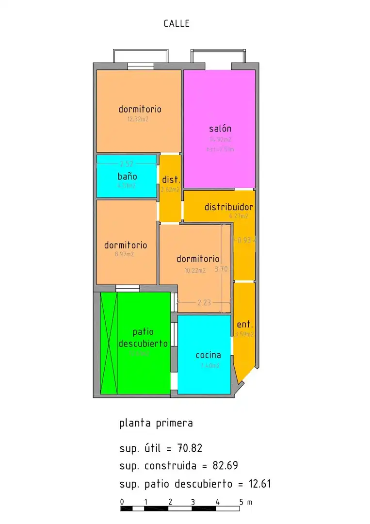 Flat with terrace for sale in Calle Palomar 12, imagen 22
